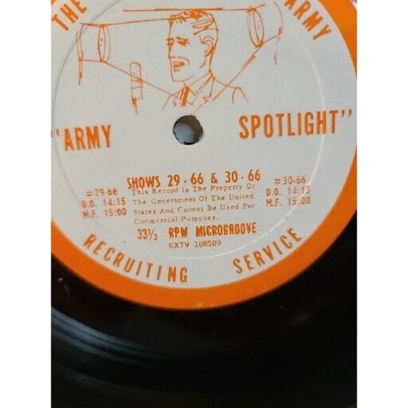 United States Army Recruiting Service  "Army Spotlight" Show # In Discription - Picture 6 of 6